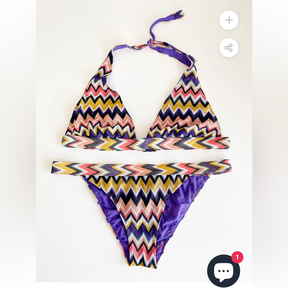 Missoni swim suit bikini Never worn